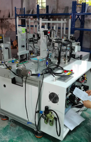 12 Automatic Feeding Mask Ear Loop Welding Machine MB-9